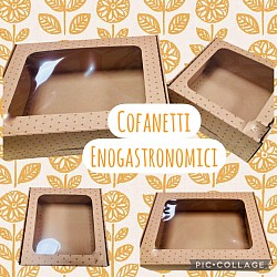 Cofanetti enogastronomici scatole con finestra