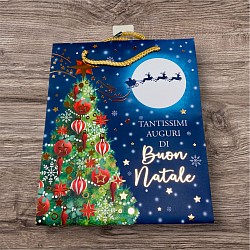 Shopper borse Natale confezioni regalo