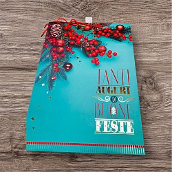 Shopper borse Natale confezioni regalo