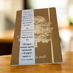 Agenda settimanale 2026 Alfabet cartoleria ecologica