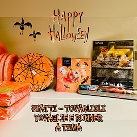 Halloween addobbi decorazioni tavola carta e dintorni savigliano
